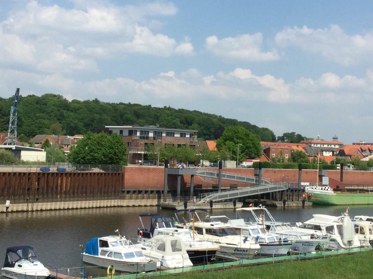 Ferienwohnungen Hafenblick Boizenburg Exterior foto